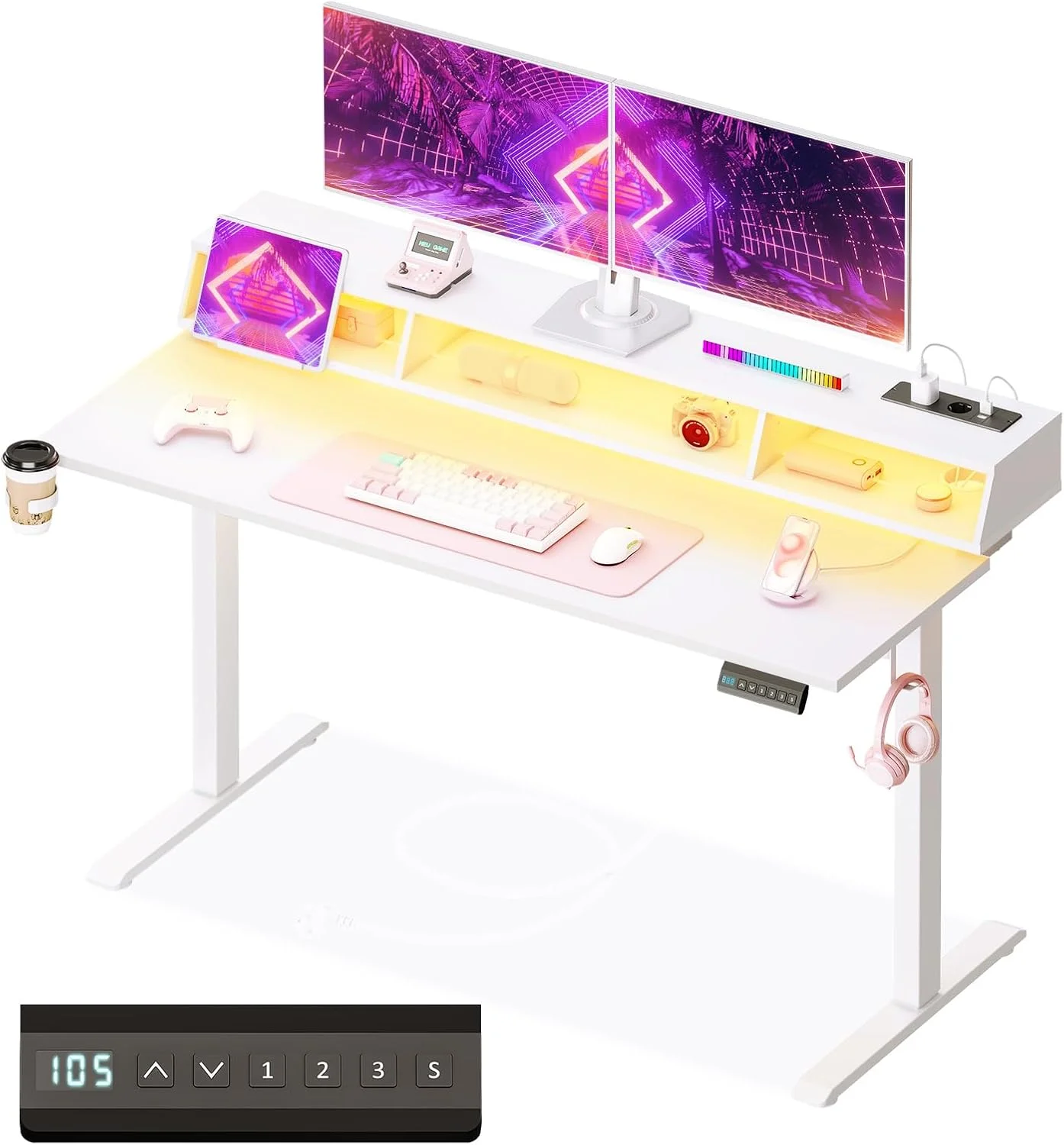 OffiGo escritorio con accesorios