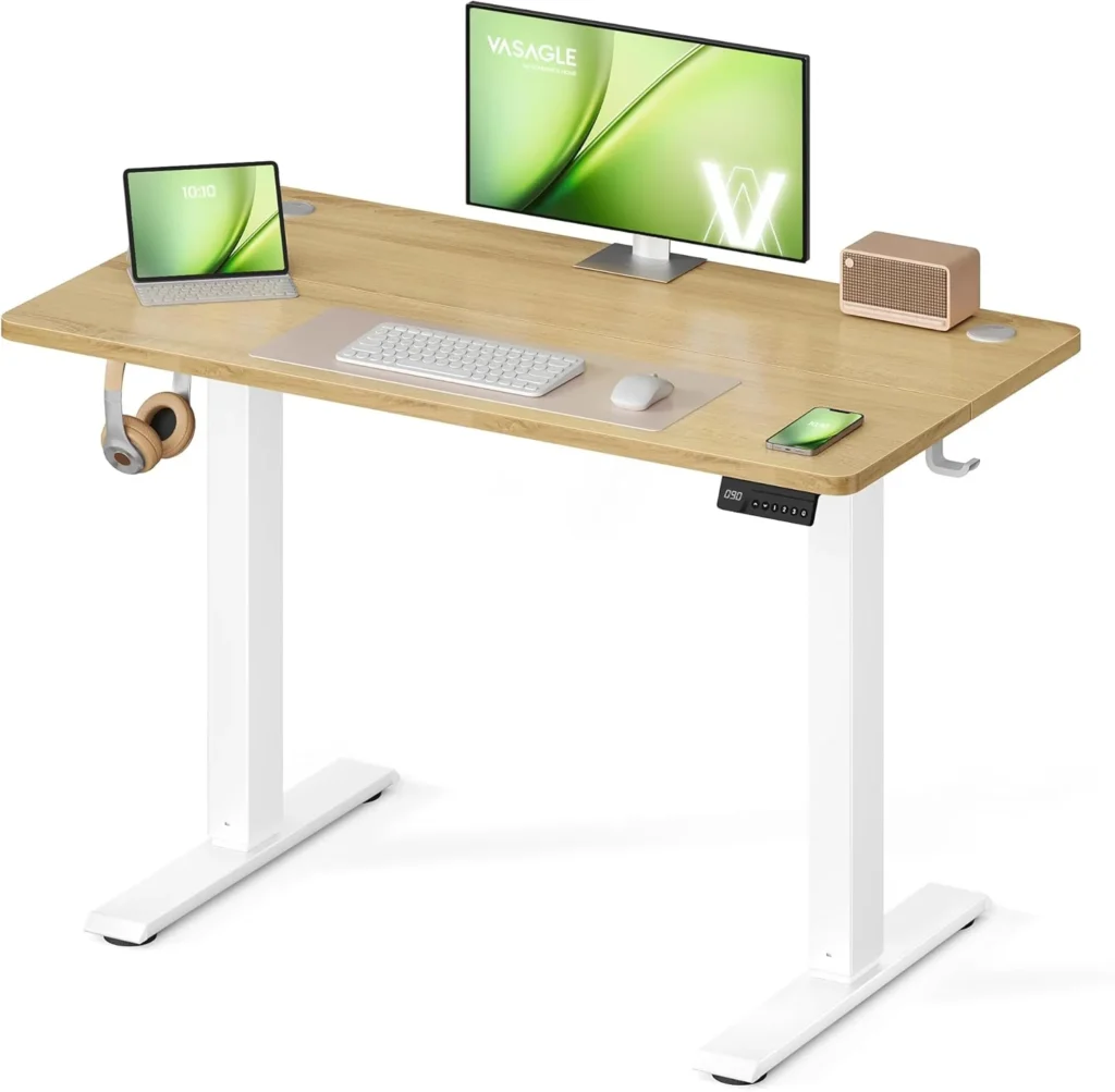 Escritorio elevable VASAGLE Roble