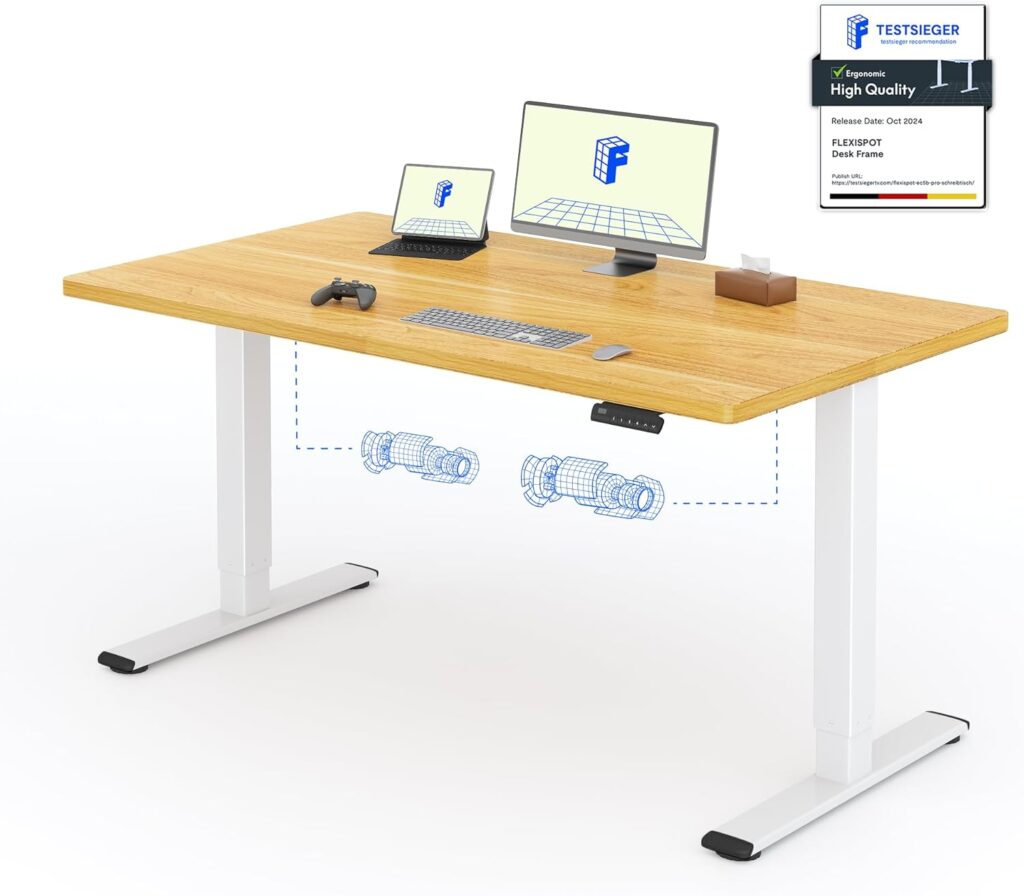 FlexiSpot E1 Pro color Arce