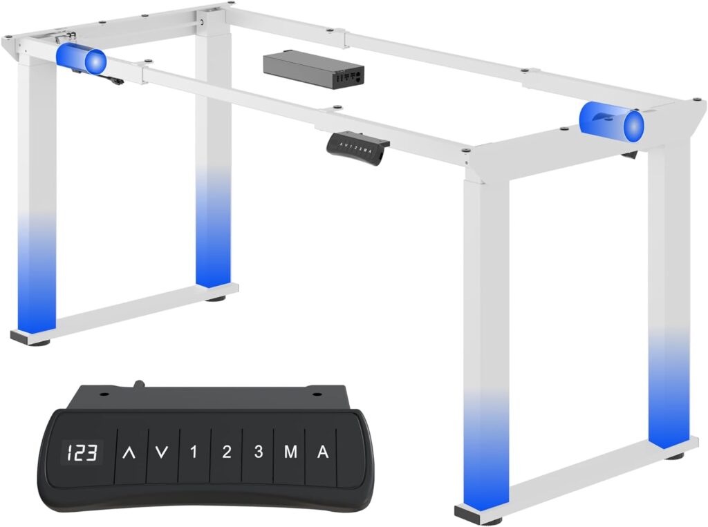 Marco FlexiSpot E1Q escritorio elevable Blanco