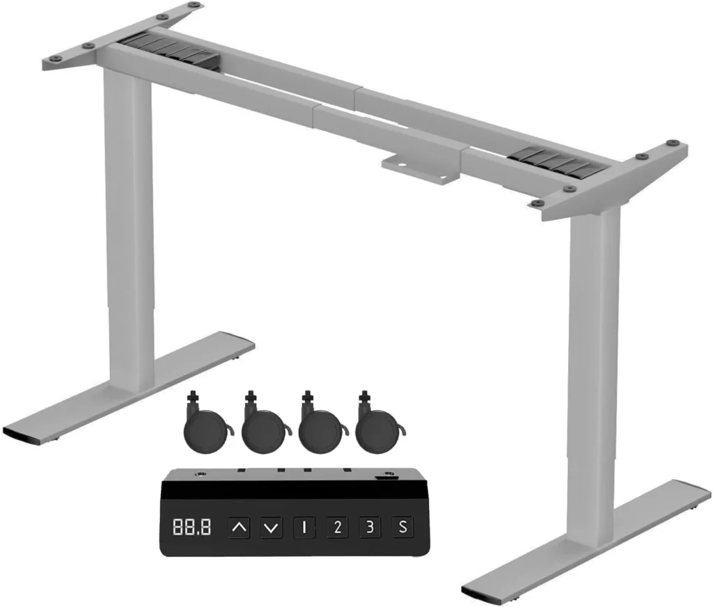 Marco escritorio elevable JUMMICO Gris